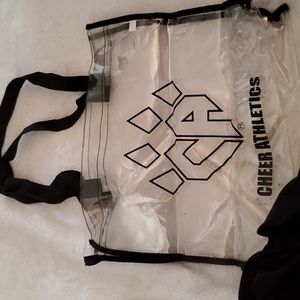 Cheer Athletics clear tote bag